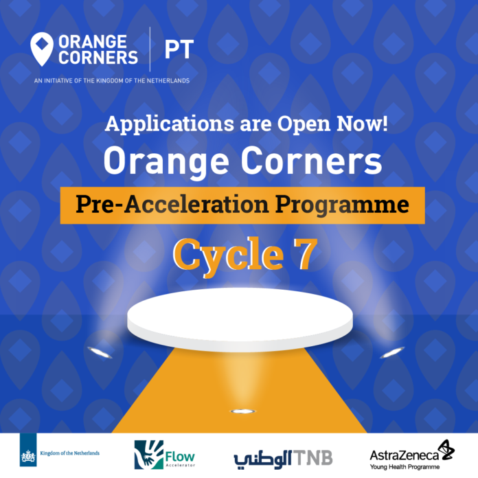 فرصة ذهبية لتطوير شركتك الناشئة مع Orange Corners!