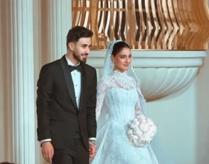 زفاف شيرين بيوتي وأسامة مروة: إطلالة العروس، الفستان ومكان الحفل